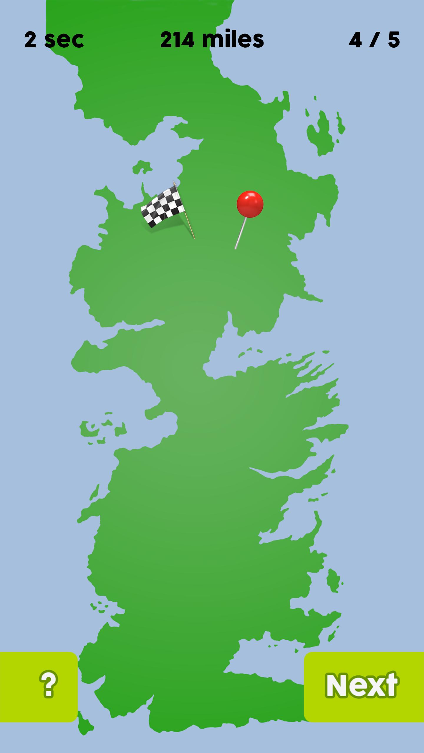 Map Game - Westeros Edition