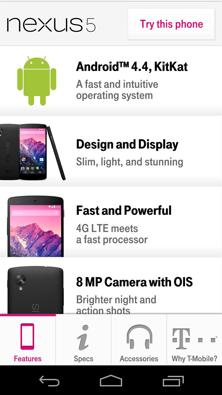 TMUSDEMO Nexus 5