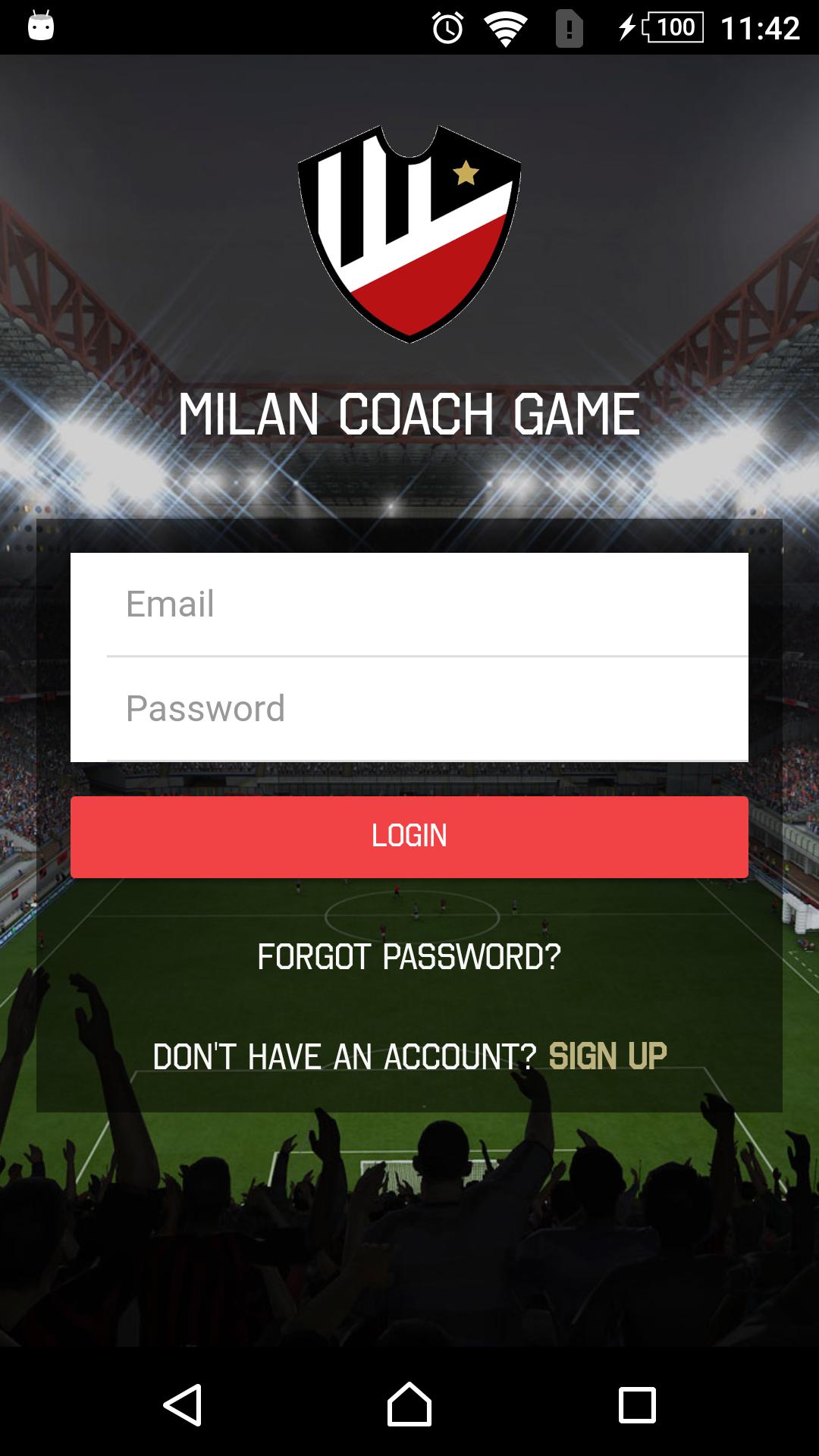 Milan Coach Game