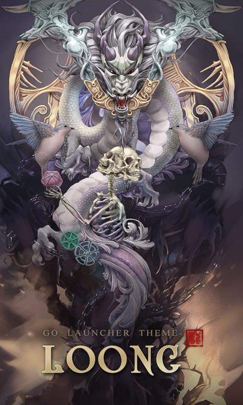 (FREE) Loong GO Launcher Theme