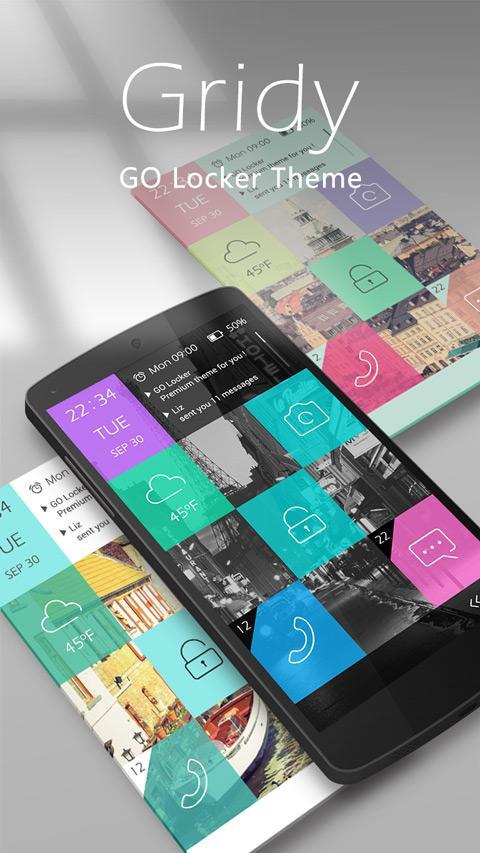 Gridy GO Locker Theme