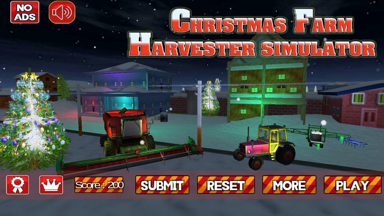 X-mas Farm Harvester Simulator