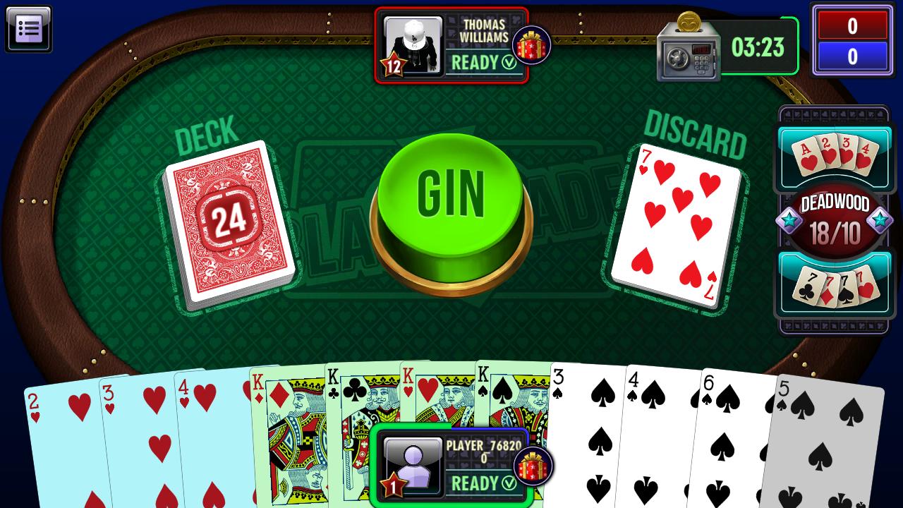 Gin Rummy Online