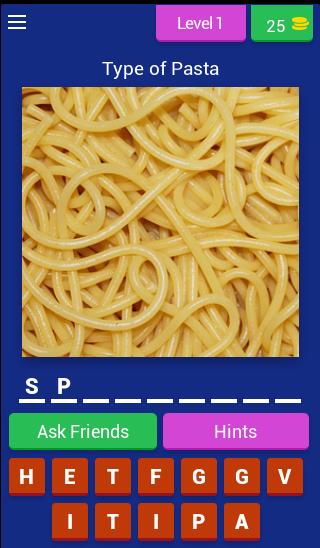 Pasta Quiz