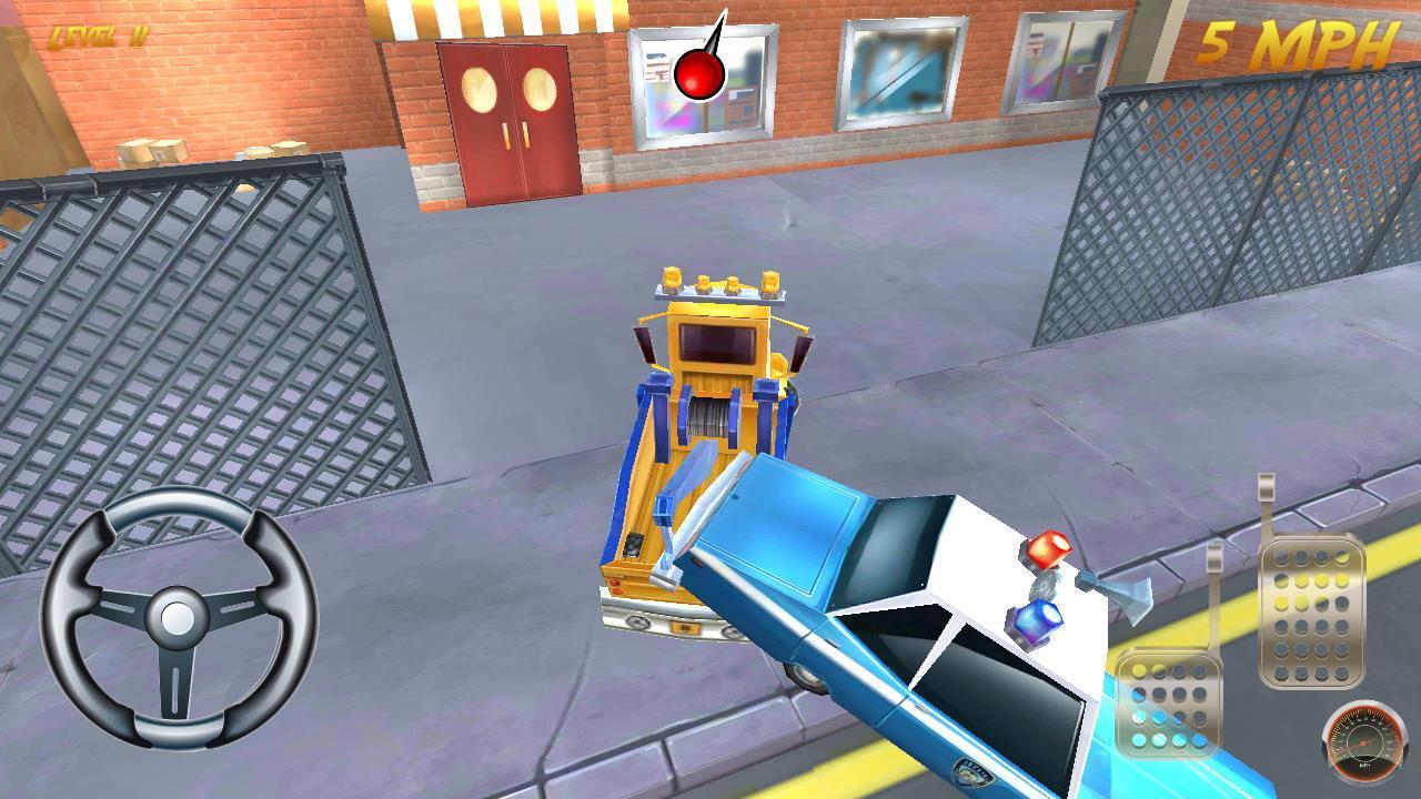 Toy Tow Truck Parking