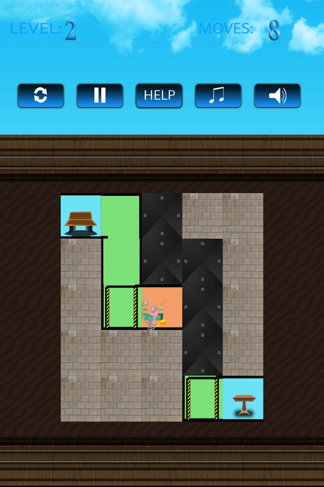 Lab Rat on the Run Maze Escape