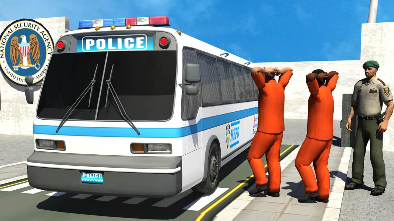 Prisoner Transport Police Bus