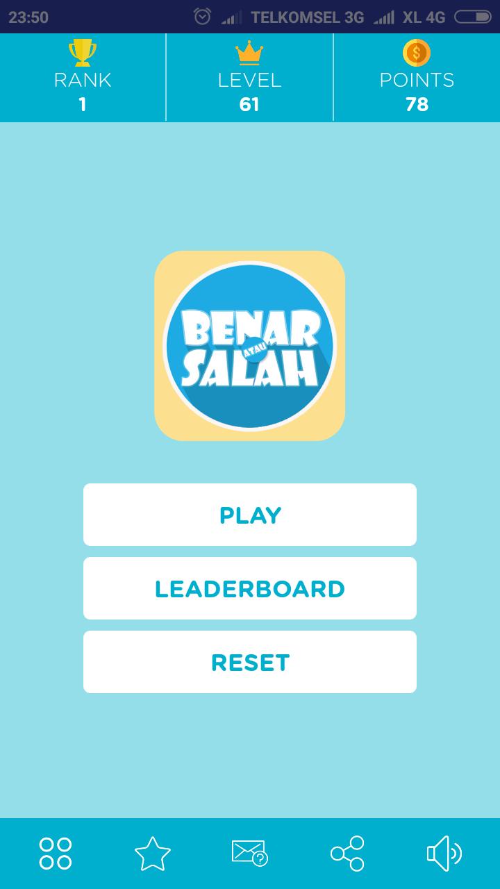 Game Benar Salah