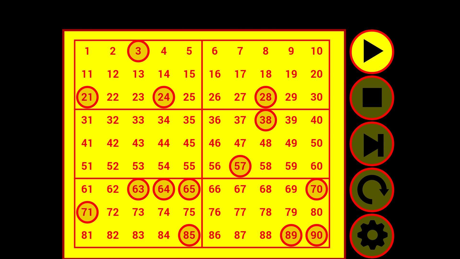 TOMBOLA! BINGO!